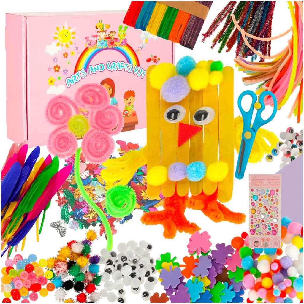 Ensemble d'art créatif pour enfants 1200el.