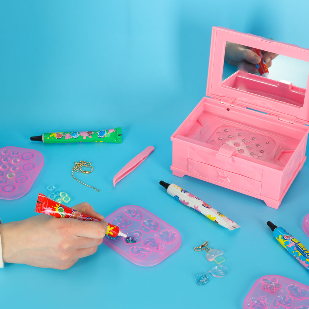 Creative Kit For Making Jewelry Beads Pendants Magic Uv Box