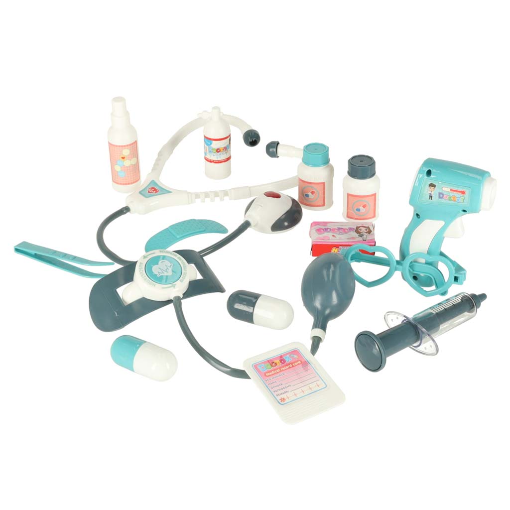 Doctor's Kit In A Suitcase Small Doctor Accessories Sound Lights