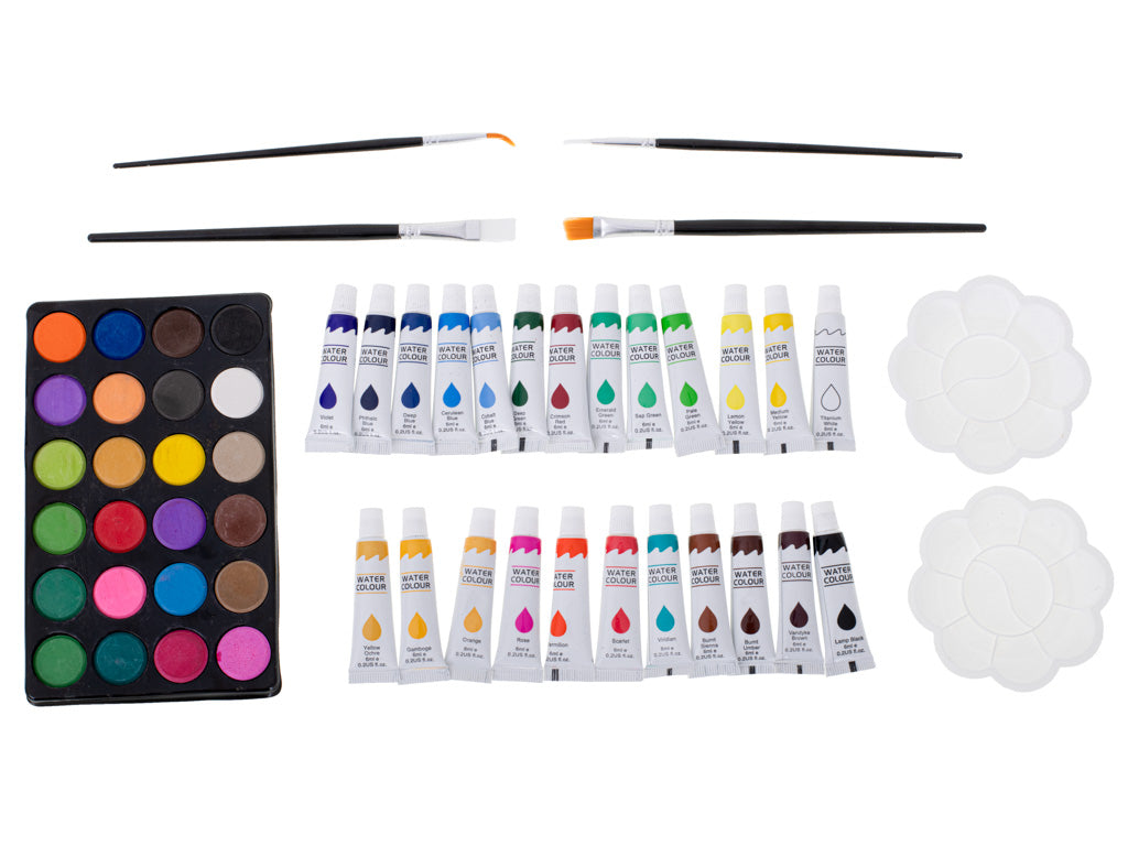 Painting Art Set In Suitcase 145el Pink