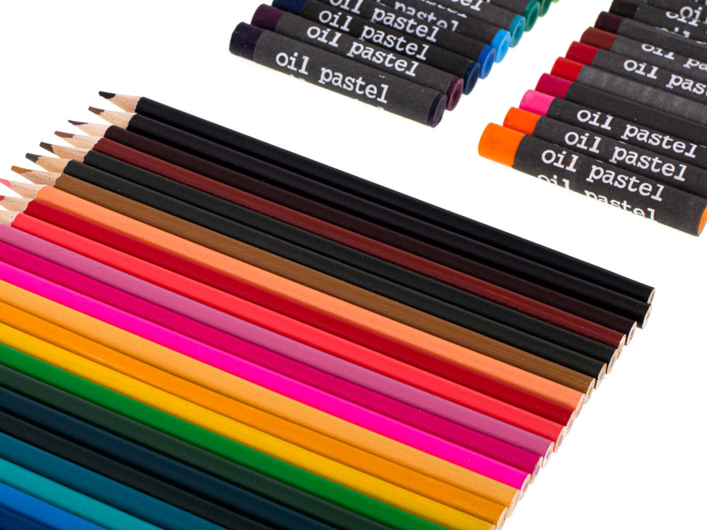 Painting Art Set In Suitcase 145el Pink