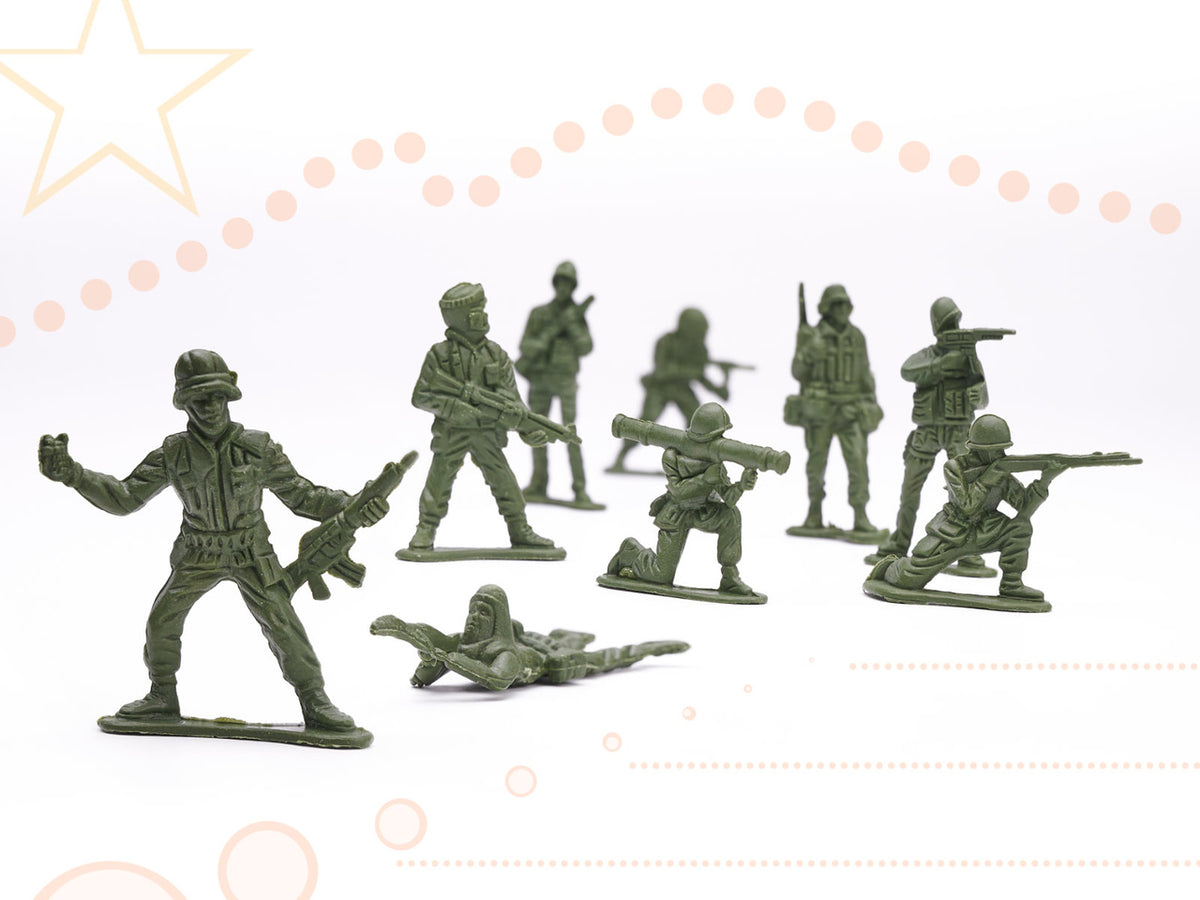 Soldiers Military Base Figures Set 114el.