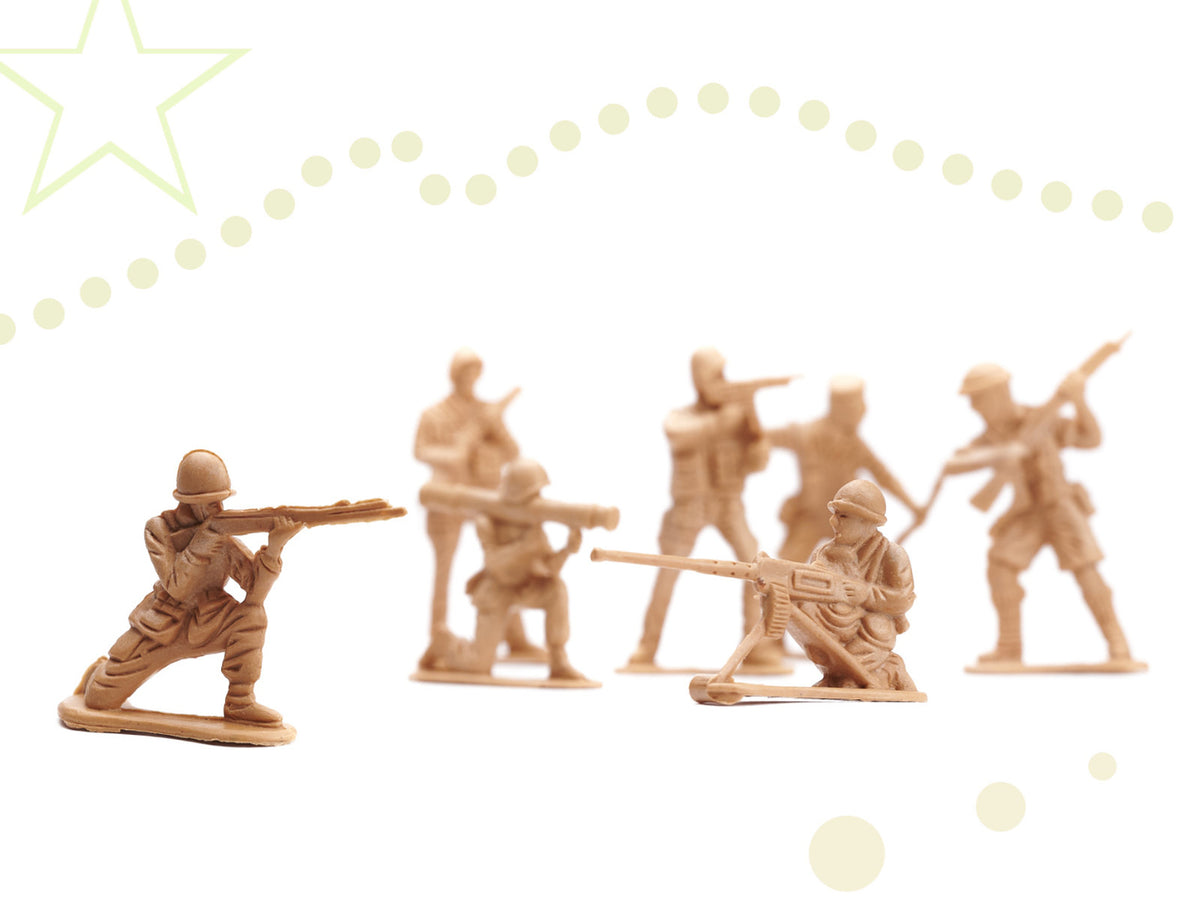 Soldiers Military Base Figures Set 114el.