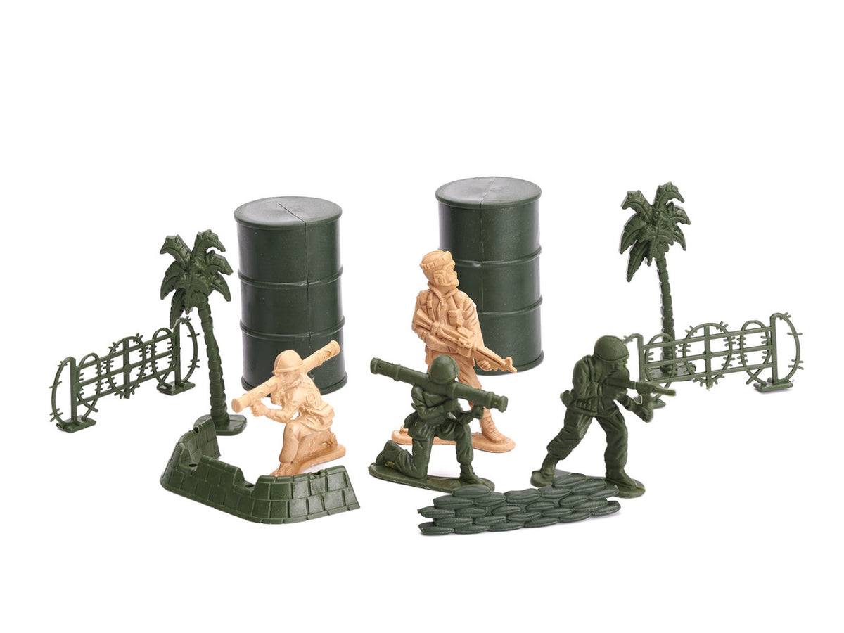 Soldiers Military Base Figures Set 114el.