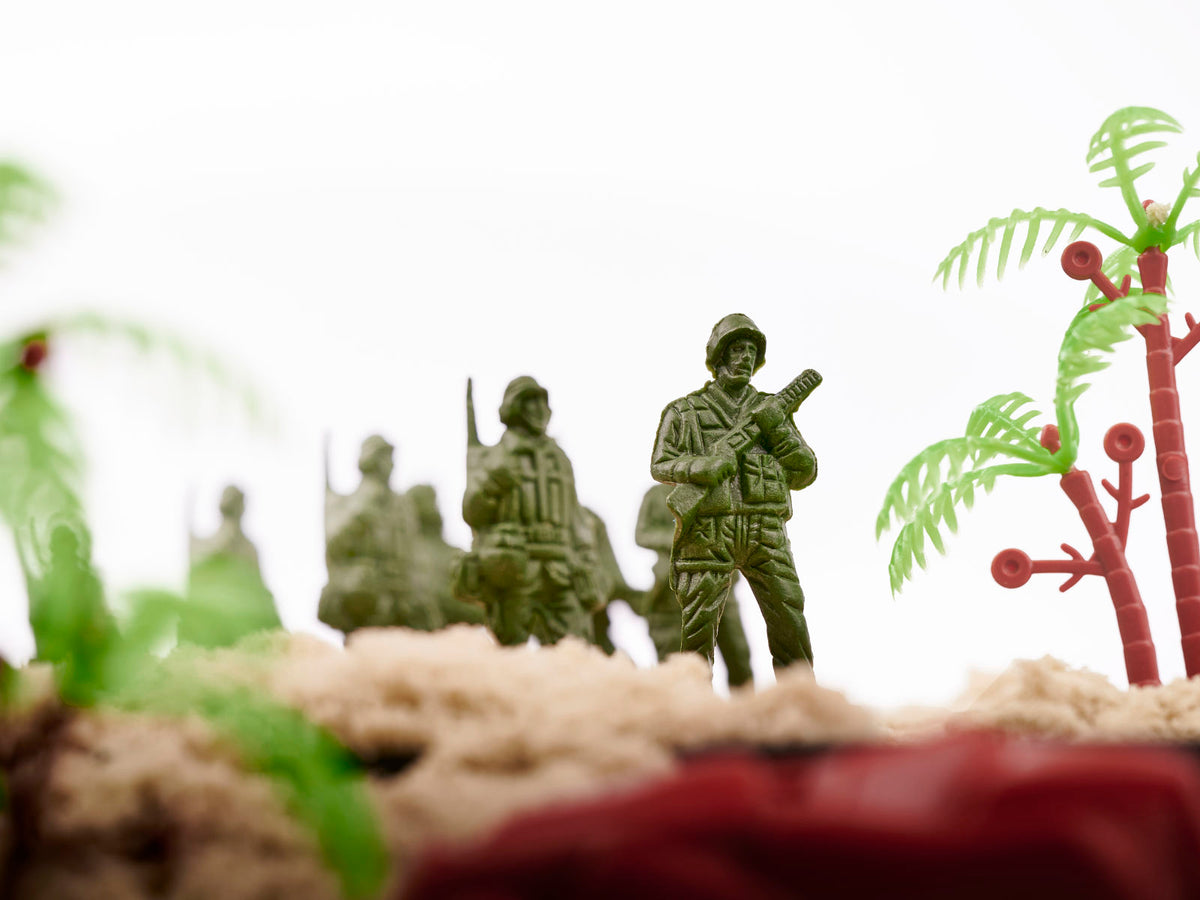 Soldiers Military Base Figures Set 307el.