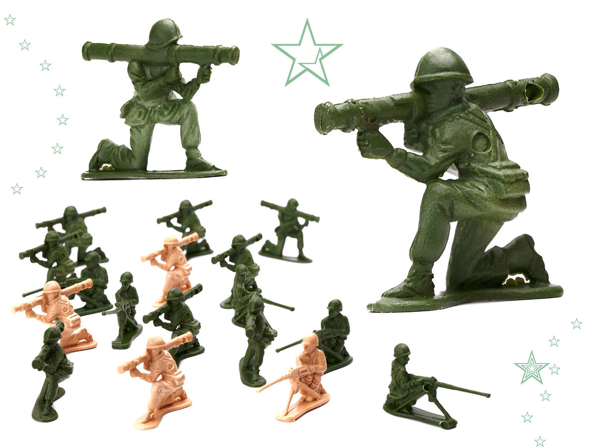 Soldiers Military Base Figures Set 307el.