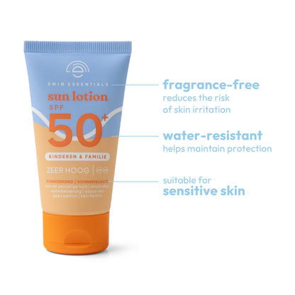 Swim Essentials Suncream - Krem - Sensitive Spf50+ - 50 ml