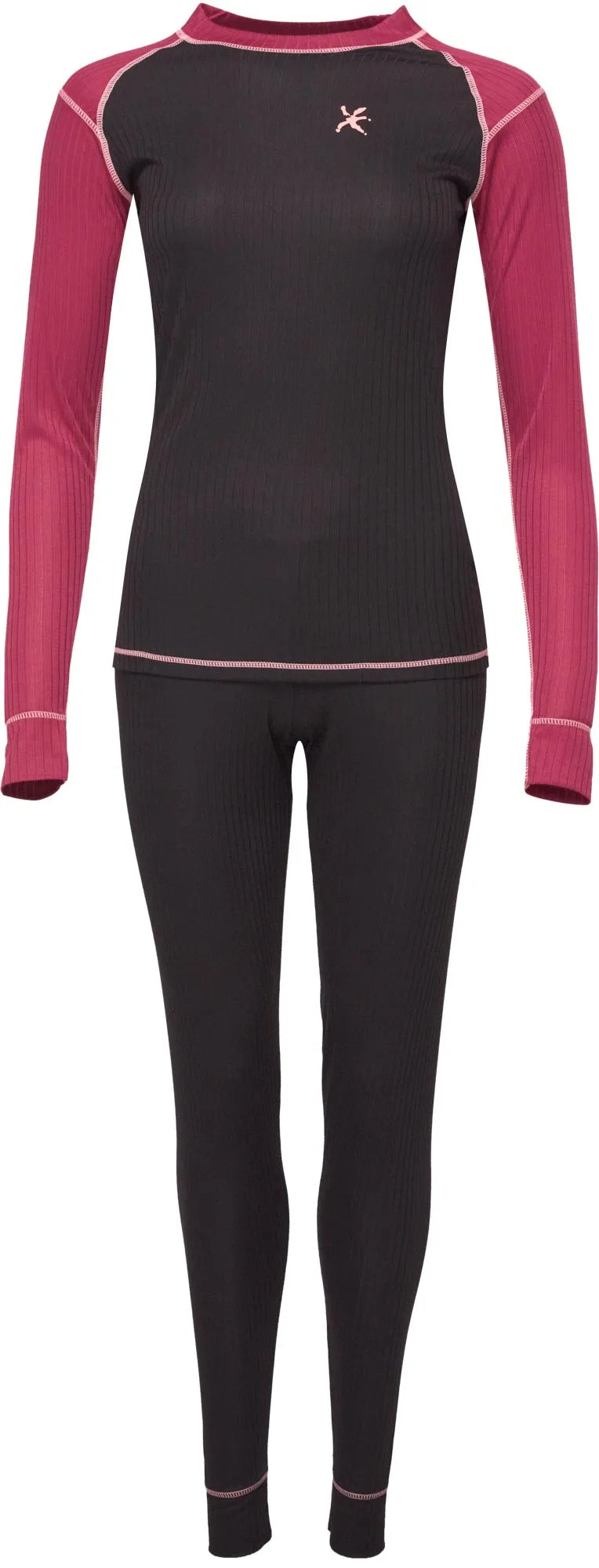 Termostat de damă Klimatex Darla Wine Burgundy/negru 2xl