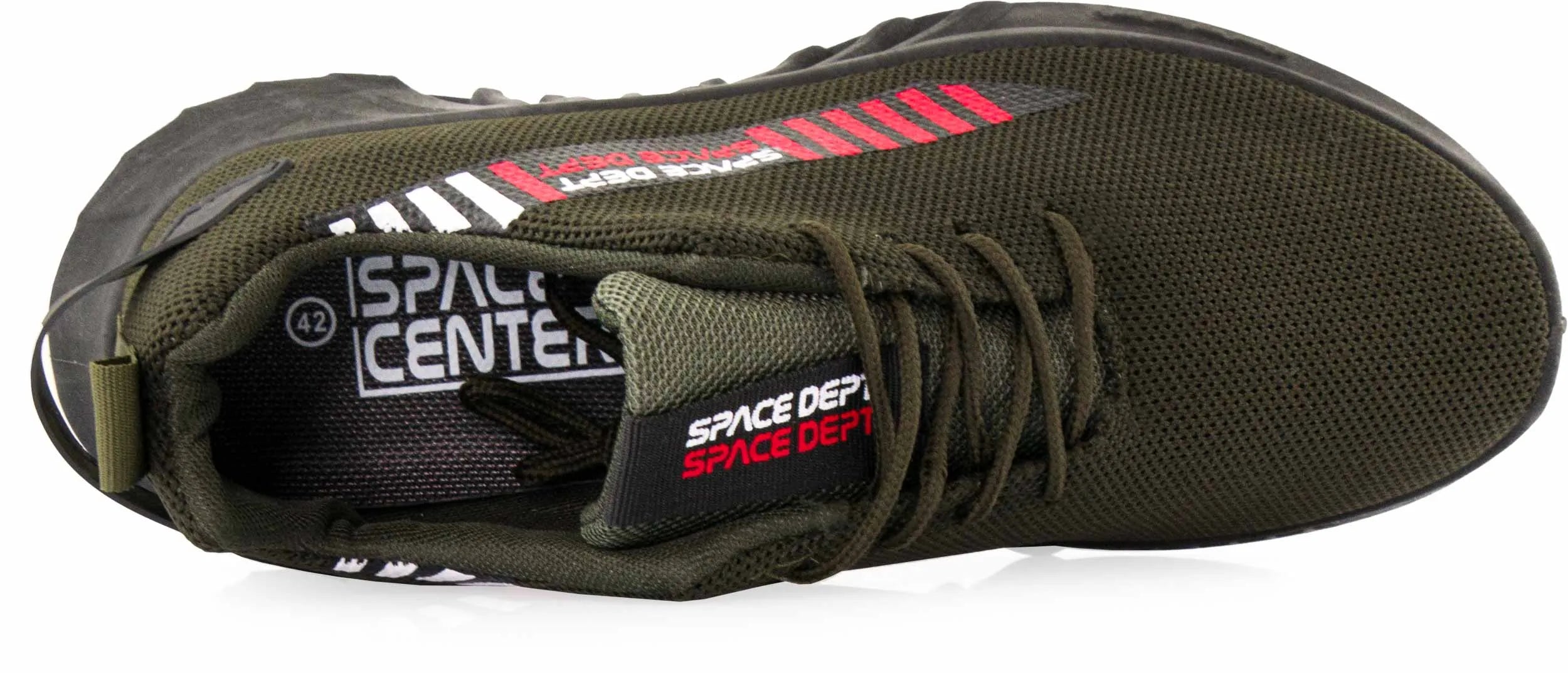 Herenschoenen NASA Men Beymond The Rainbow Sneaker Kaki Groen
