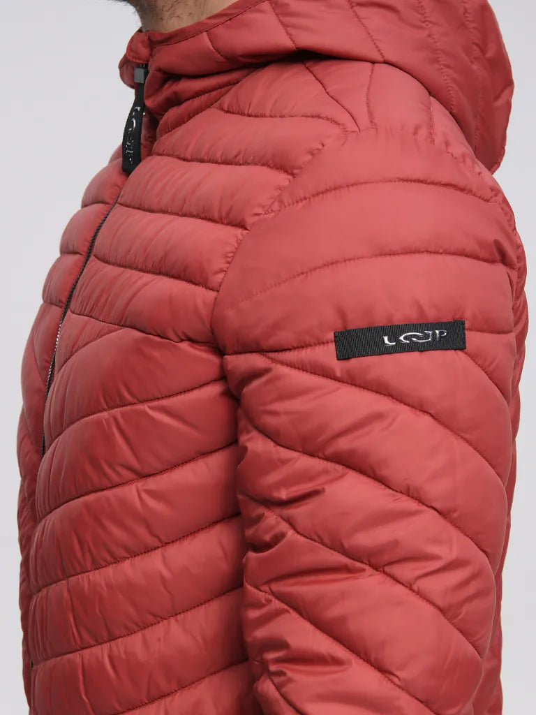Férfi téli dzseki kabát Jekl Red