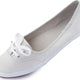 Keds Teacup Lurex Stripe Silver Shoes