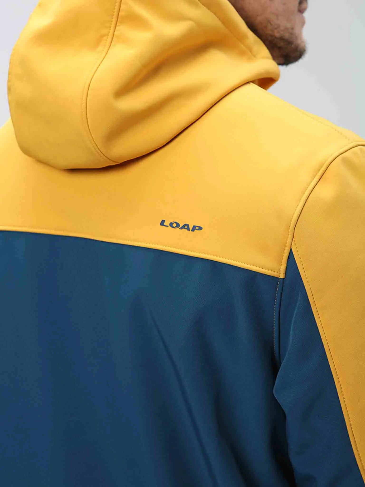 Chaqueta Softshell Hombre Loap Lurad Amarillo