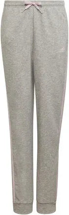 Tute da bambino Adidas Jr French Terry 3 Stripes Pantaloni Grigio Medio Grigio Calore