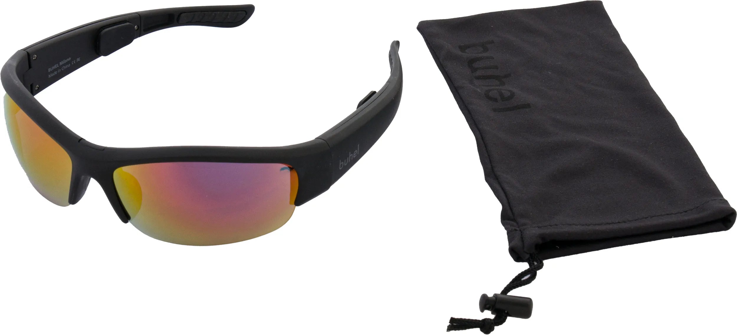 Lunettes de musique Buhel Tech Sg05 Lunettes de soleil et écouteurs Noir