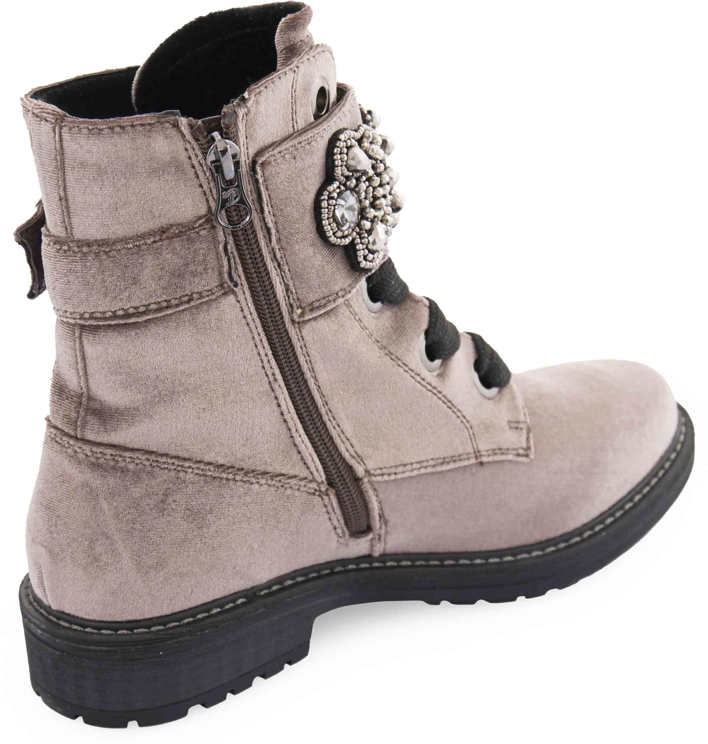 Damenschuhe Tom Tailor Stiefel Damen Taupe Braun