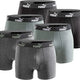 Боксерки Puma Mens Boxershorts 6-pack Green Black Black
