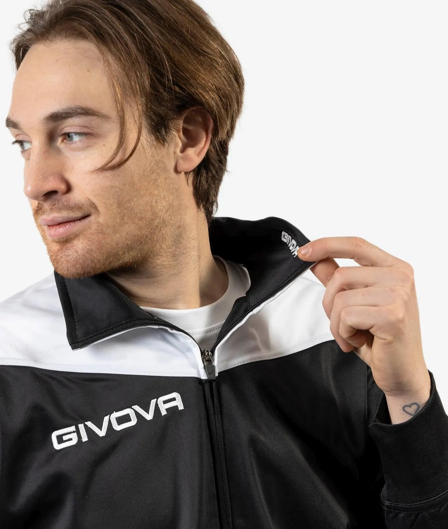 Givova Roma Black-whitesports Set
