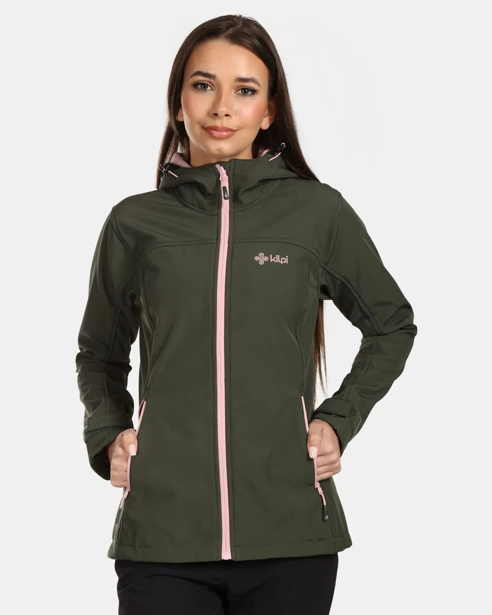 Jaqueta softshell feminina kilpi ravia-w verde 46