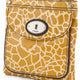 Damehåndtaske Fossil Wmns Hånd-skuldertaske Keyer Mini Giraffe Brun