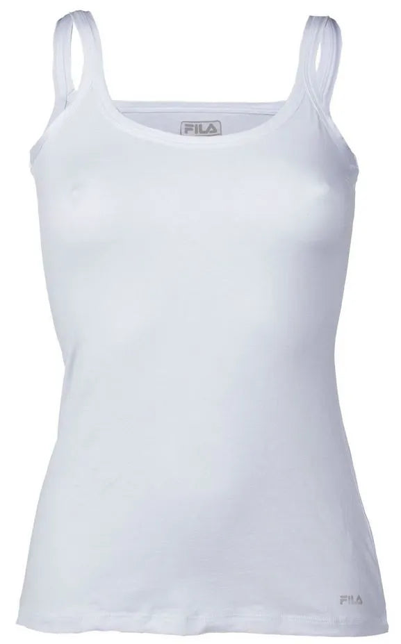 Women's Fila Tank Top White