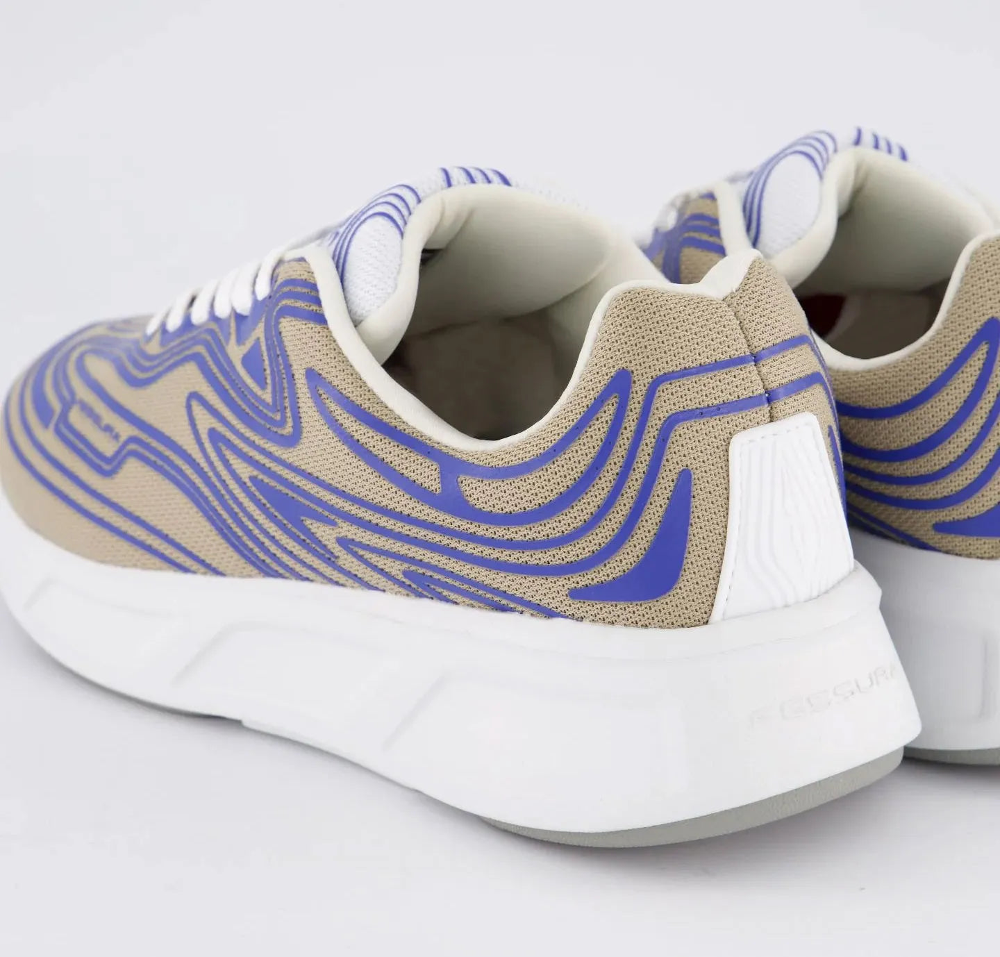 Uniszex cipők Fessura Wmns Runflex 01 Canvas Land/tinta fehér/füstszürke