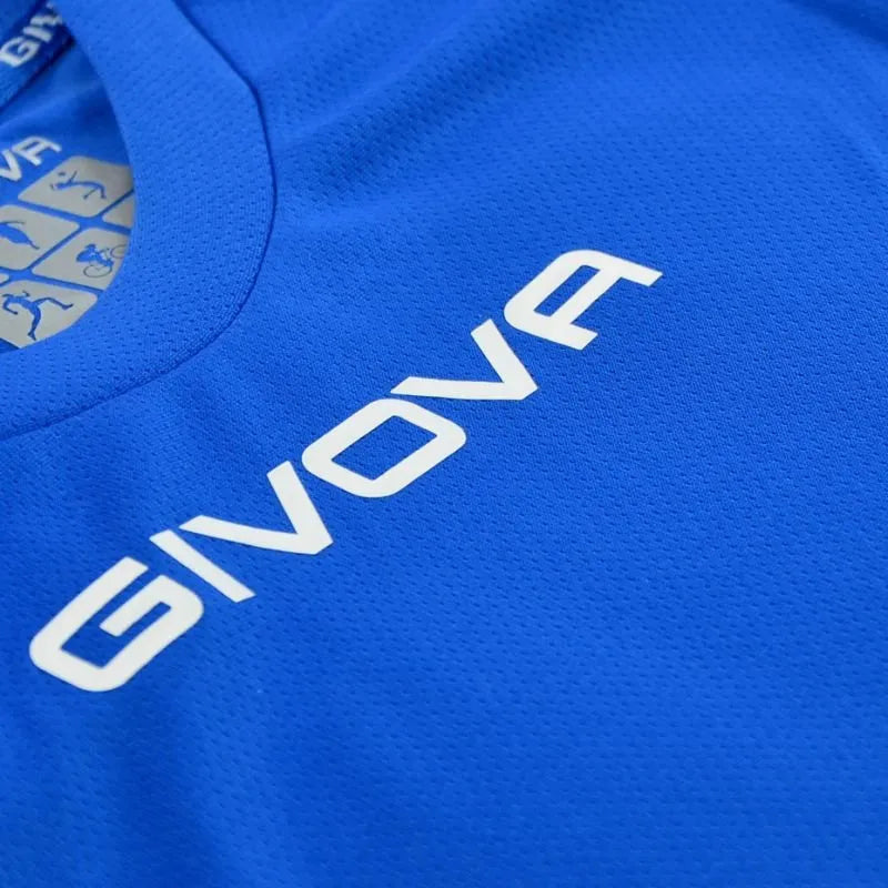 T-shirt sportiva Givova One Microforata Blu