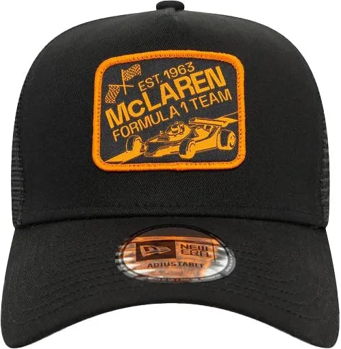 Șapcă Mclaren unisex Graphic Patch Ef Trucker Negru
