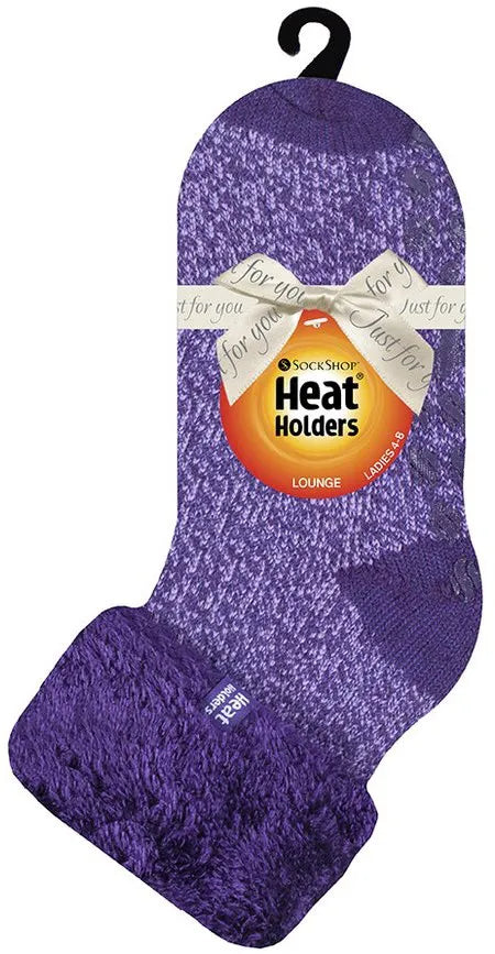 Damestrømper Heat Holders Lounge Abspurple - 37-42