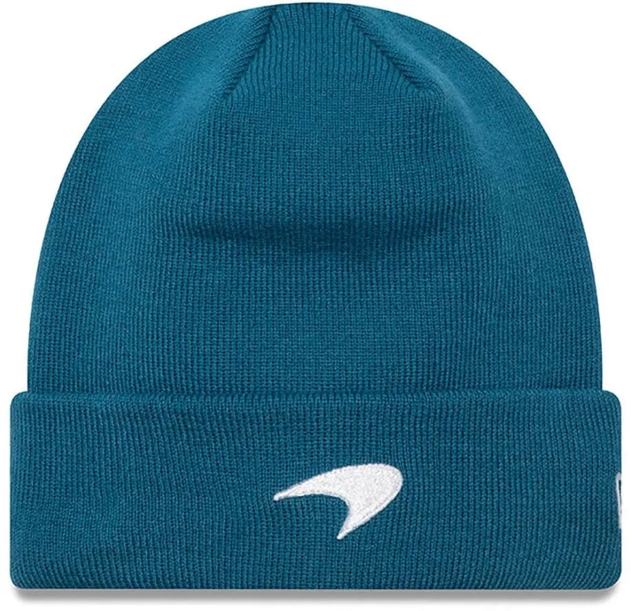 Pălărie de iarnă Mclaren Unisex Seaaonal Cuff Beanie Turcoaz Blue