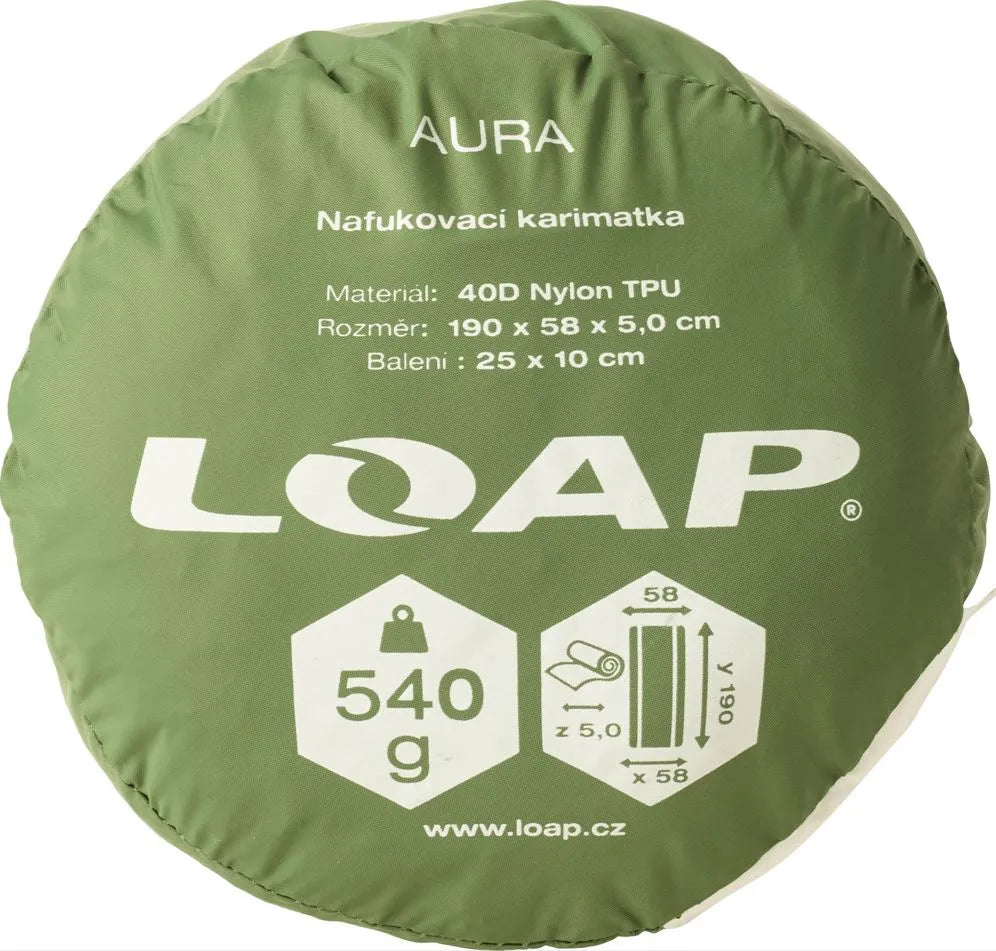 Aufblasbare Isomatte Loap Aura Grün