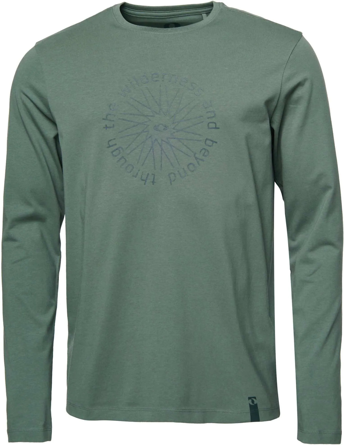 Tricou cu mânecă lungă pentru bărbați Loap Alborg Green