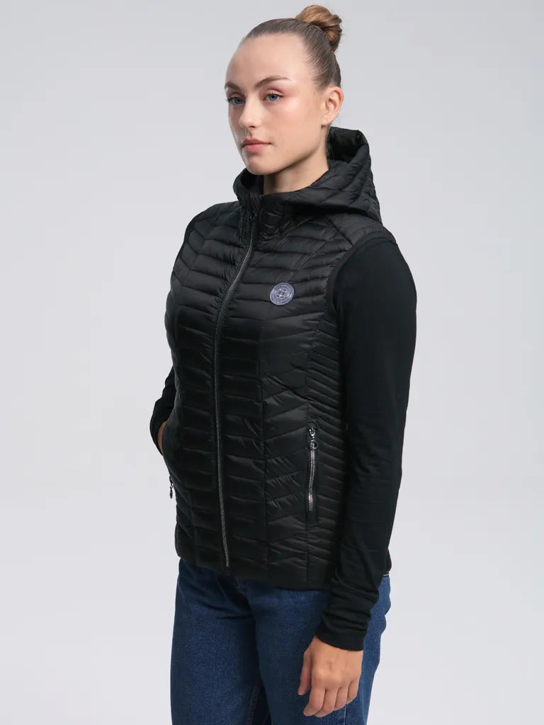 Chaleco deportivo mujer loap illifie negro xs