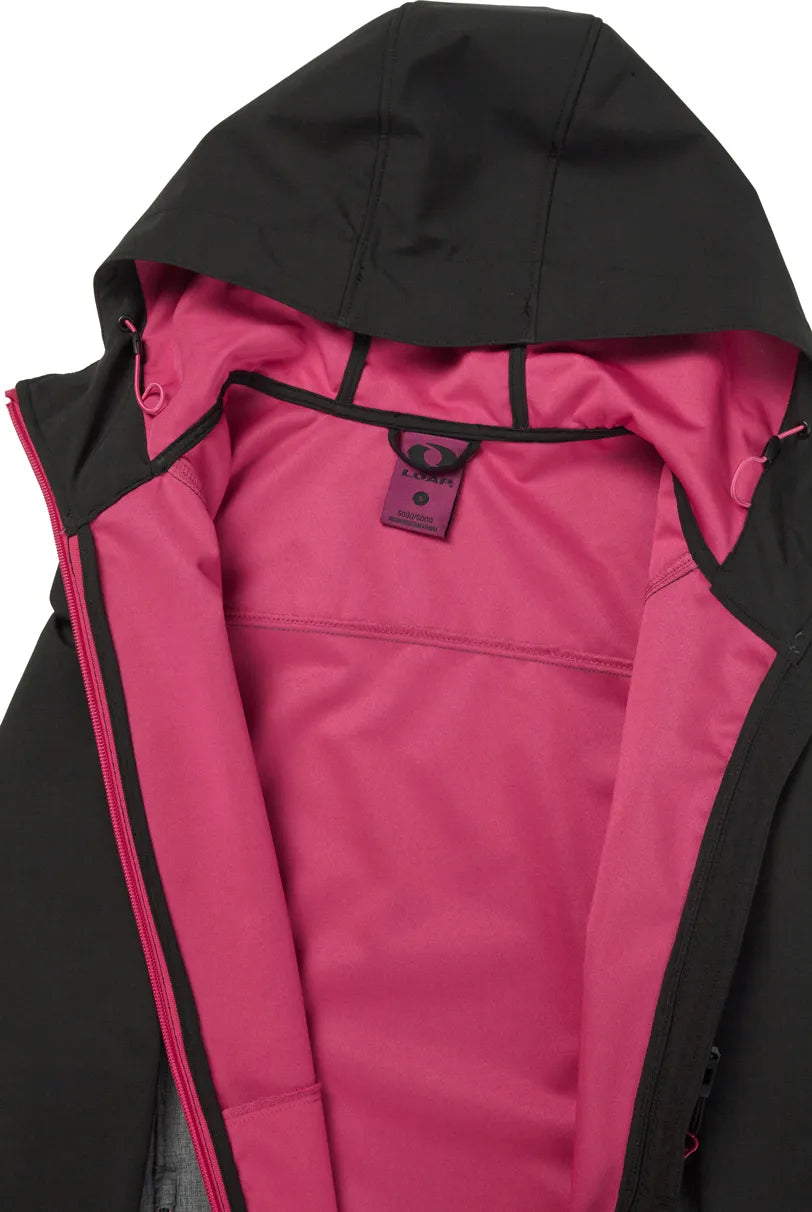 Dámská softshellová bunda Loap Ladana Gry-blk Grey