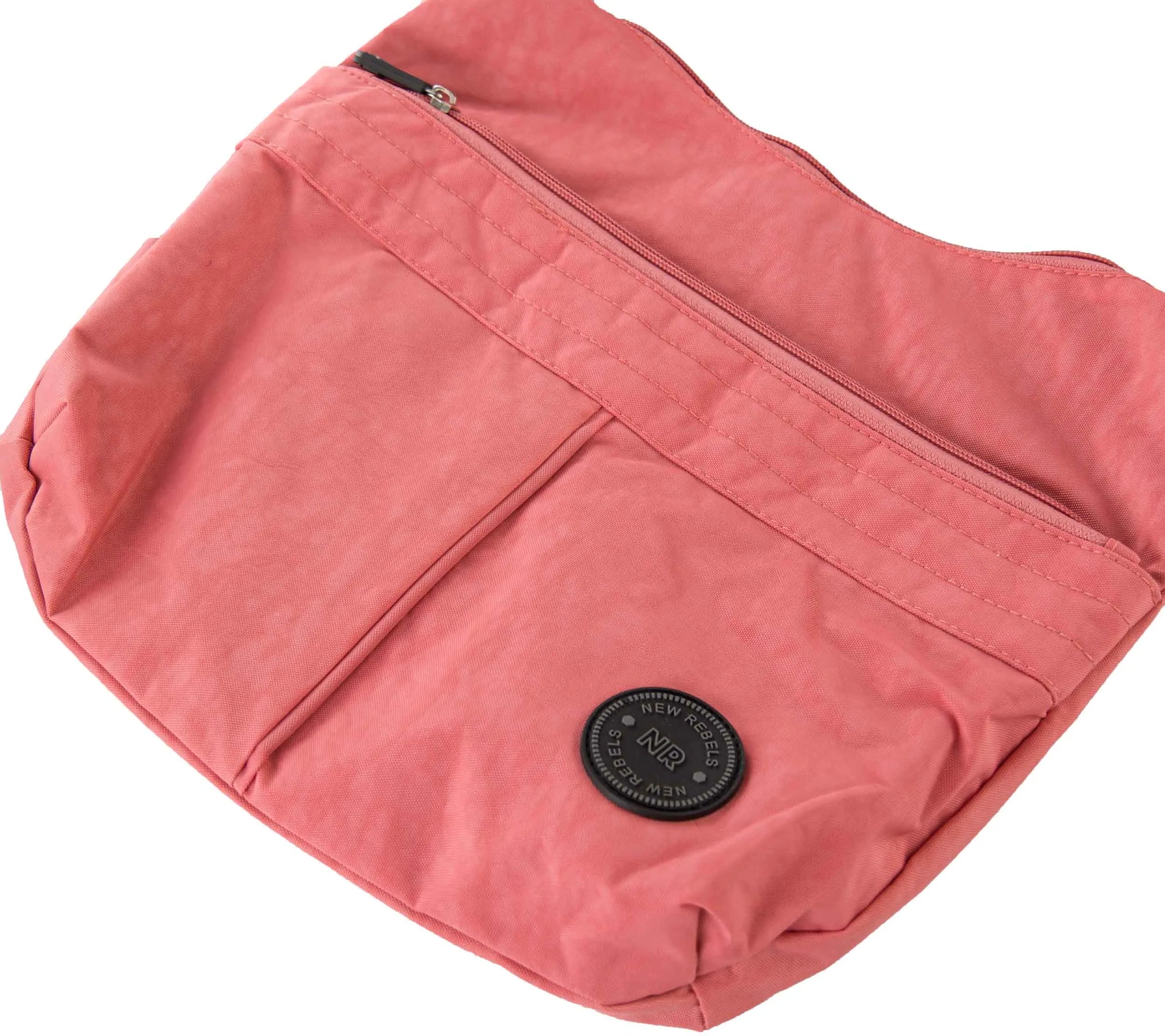 Mála na mban reibiliúnaithe nua crincle barr zip bog bándearg