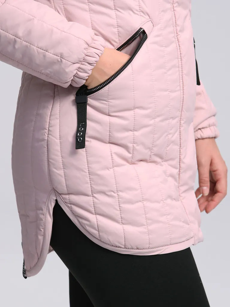 Manteau d'hiver femme Loap Jenina Rose