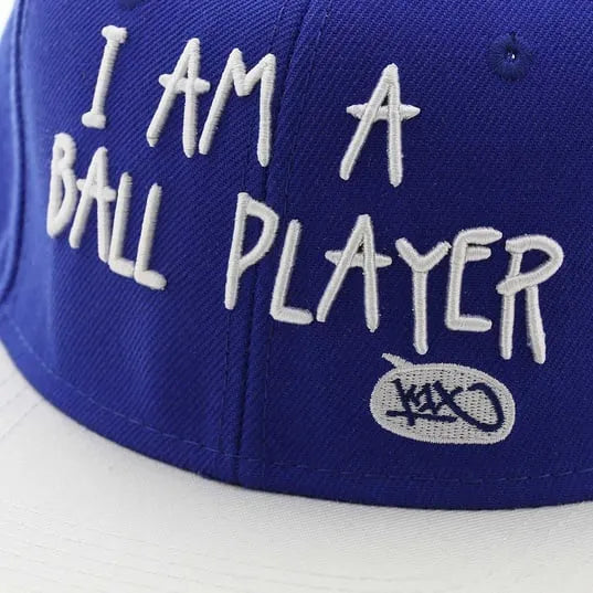 K1x Ball Player Snapback Cap Cobalt/white/royal Blue