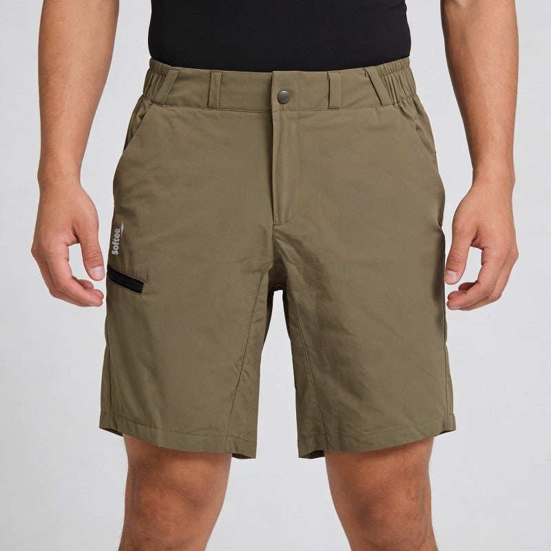 Pantalón corto de trekking para hombre Active Gris