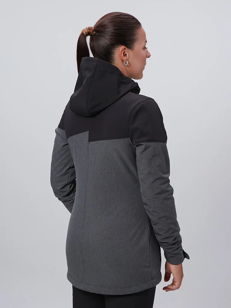 Damen Softshelljacke Loap Ludysa Dunkelgrau