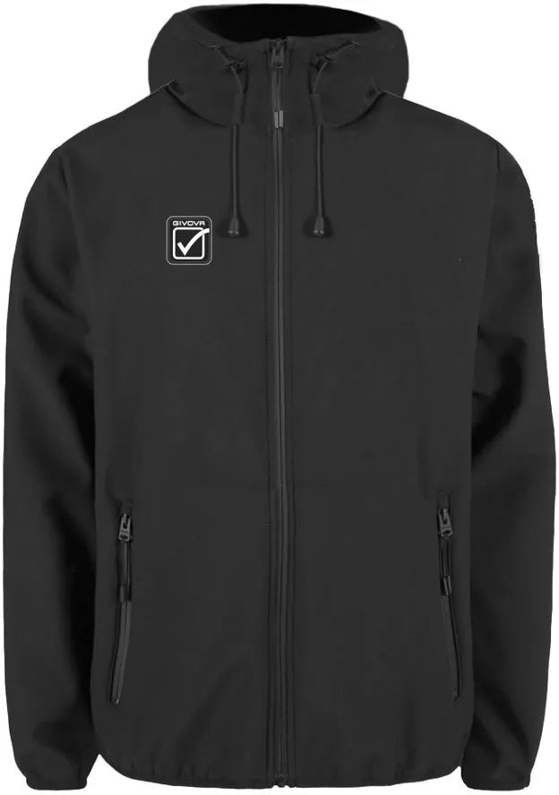 Unisex Softshell Jacka Givova Jacka Svart