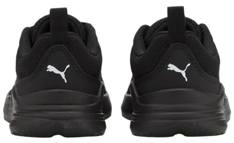 Scarpe da bambino Puma Wired Jr. Textile Running Nere