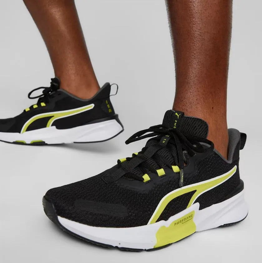 Puma Herren Pwrframe Tr 2 Schwarz-Gelb-Weiß Schwarz