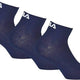 Fila Quarter 3-pack Marinblå strumpor 35-38