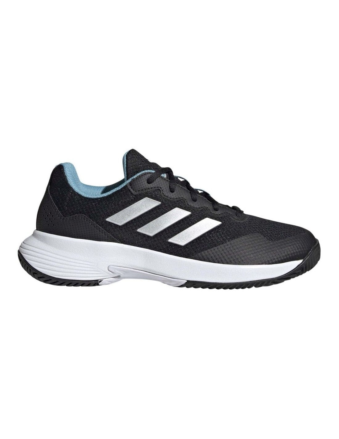 Adidas Gamecourt 2 W черно/сребристо