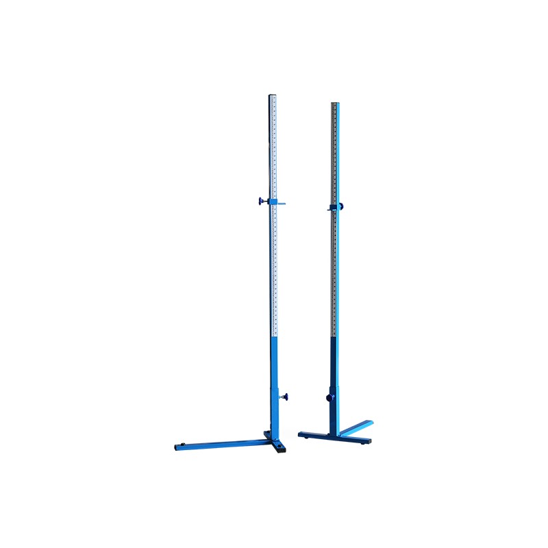 Ensemble de saut en hauteur réglable en métal 2 Mt multicolore