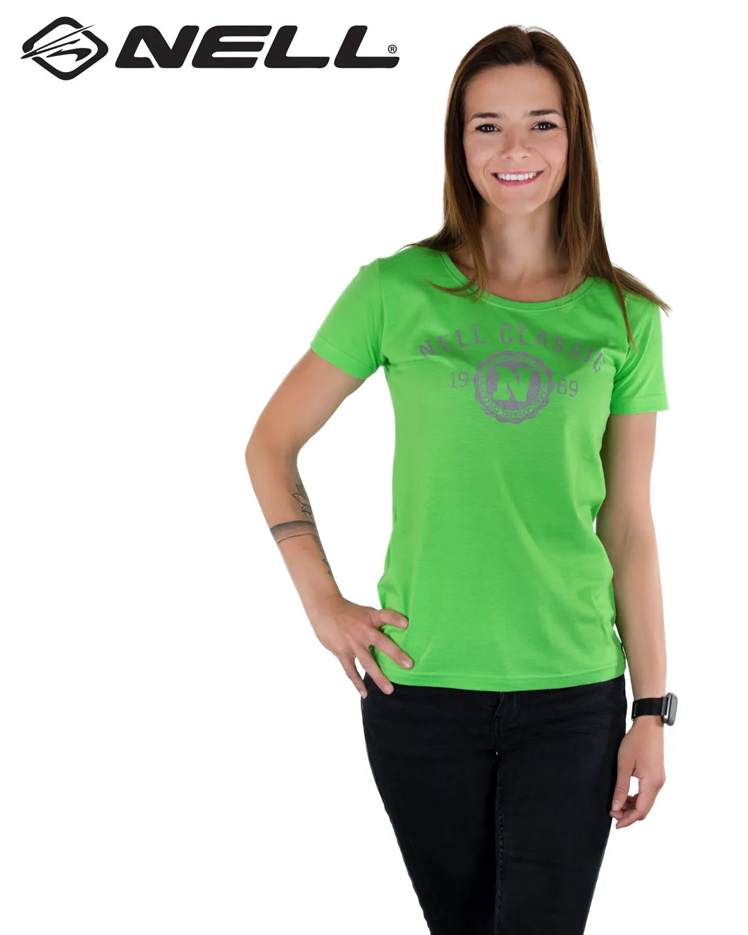 Női póló Nell Classic Green