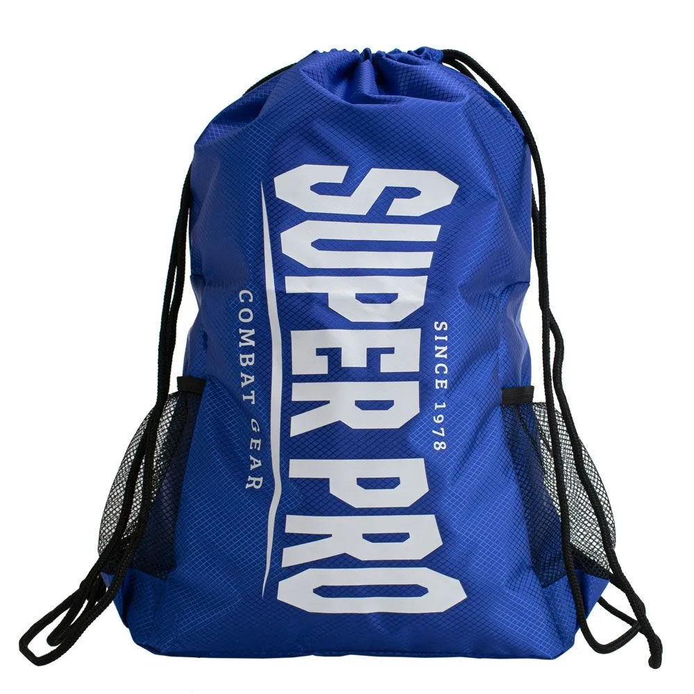 Bolsa de transporte para equipo de combate super pro azul-blanco azul