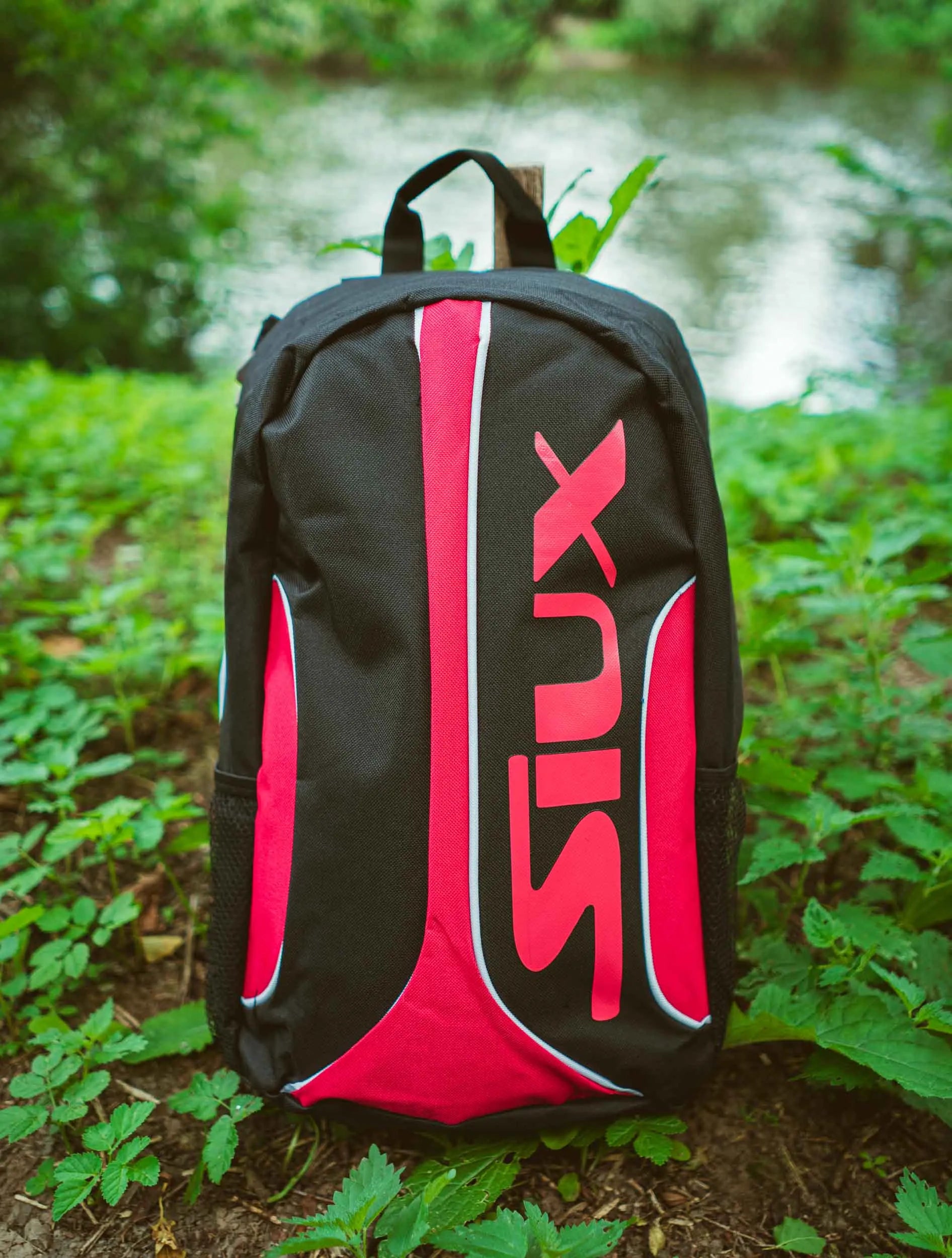 Sports Backpack Siux Fusion Black-red Red