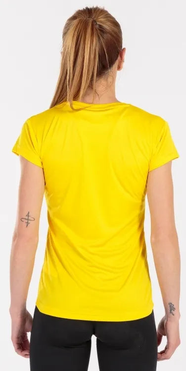 Camiseta feminina joma record ii amarela xl
