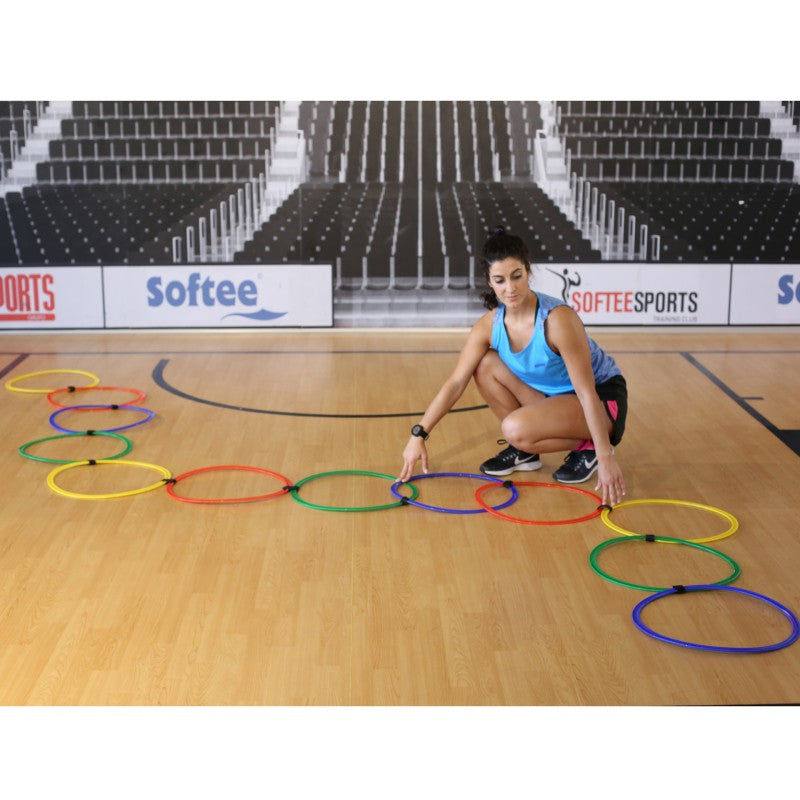 Agility Ladder Circulair Veelkleurig
