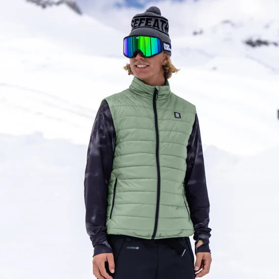 Horsefeathers Aiden Vest (iceberg Green)
